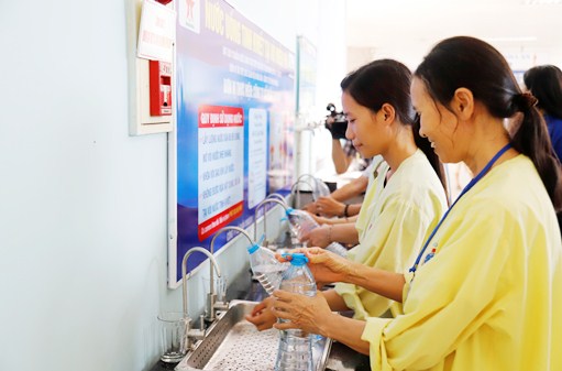 Bệnh viện K triển khai 5 giải pháp “giảm nhiệt” trong đợt nắng nóng đáp ứng nhu cầu của người bệnh